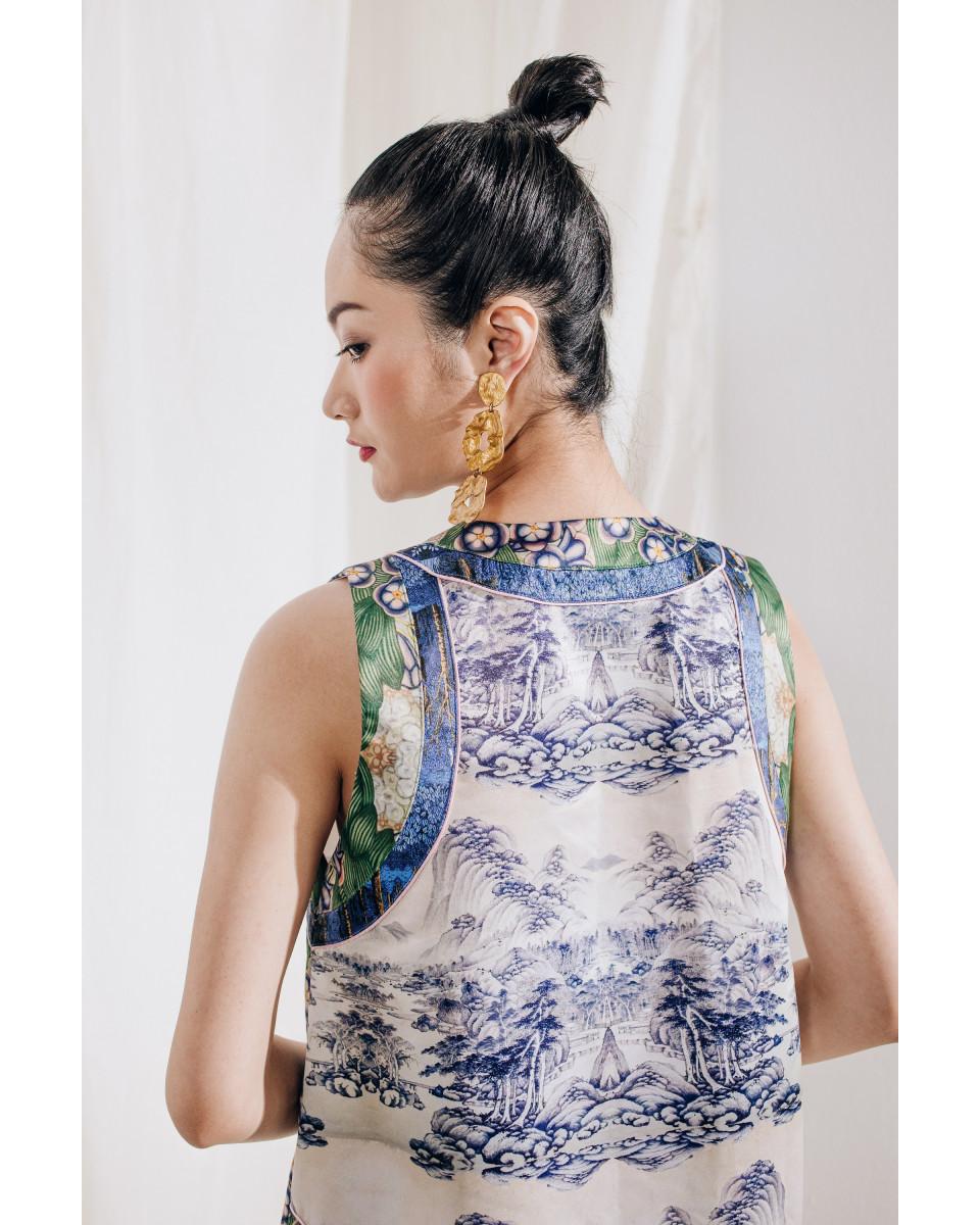 Ciel IMAKO VEST BLUE PORCELAIN