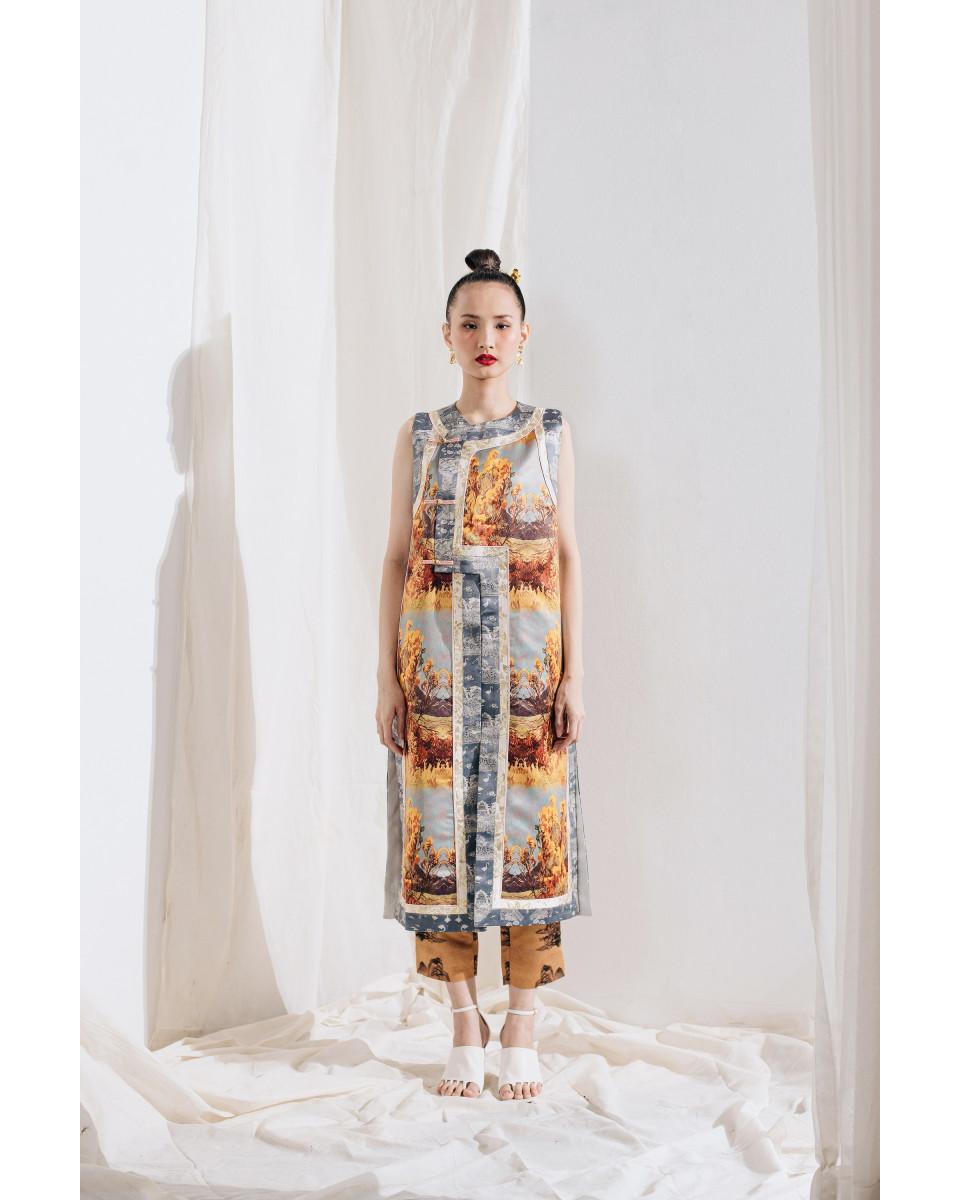 ciel IMAKO VEST GOLD SCENERY