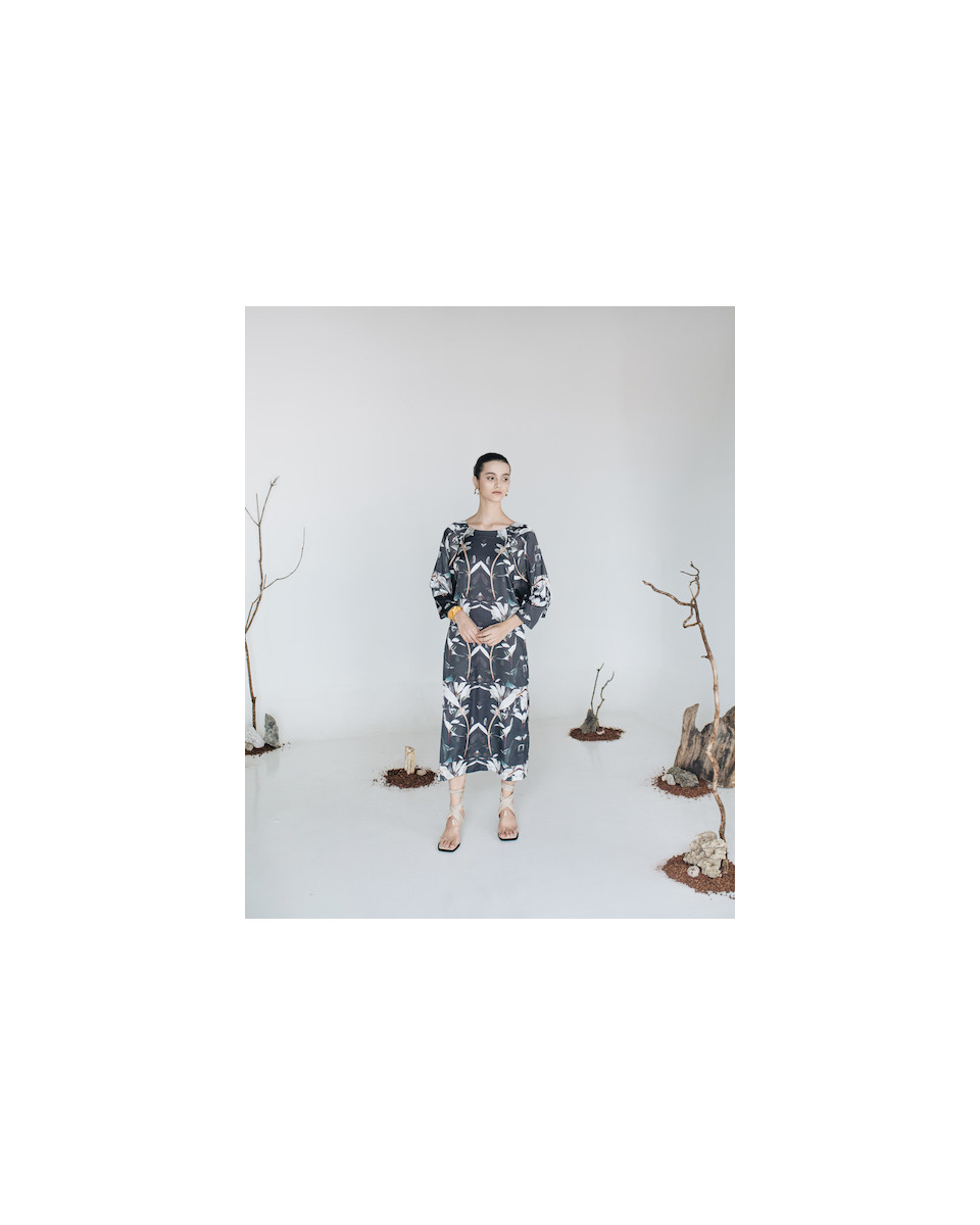 ciel INAYA DRESS BLACK