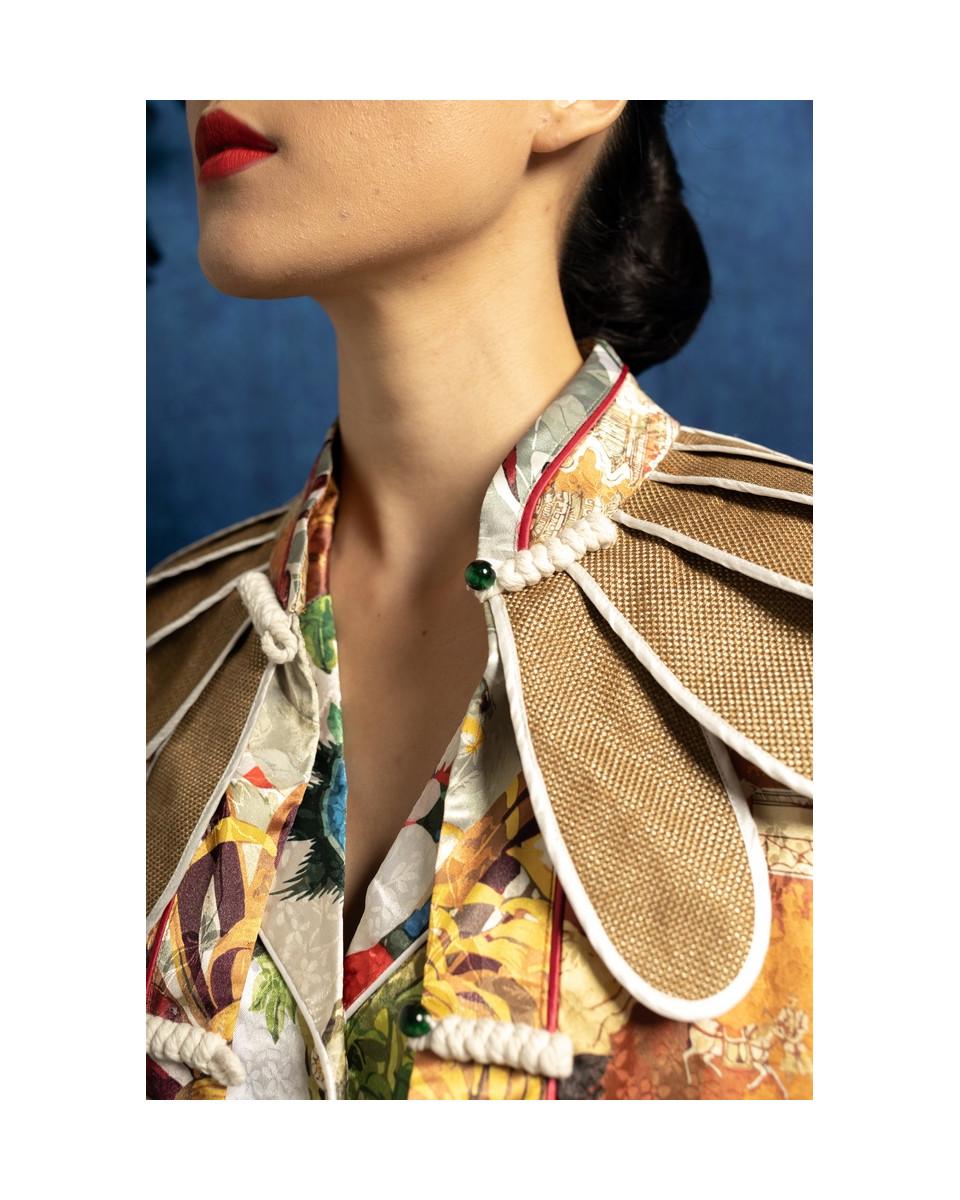 Ciel JIA OUTER BURNT YELLOW CHINOISERIE