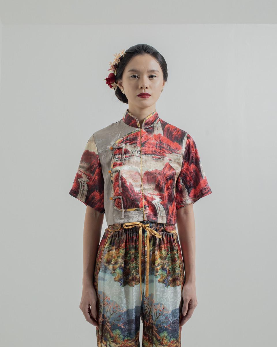 Ciel JIAN II TROUSERS RED SCENERY