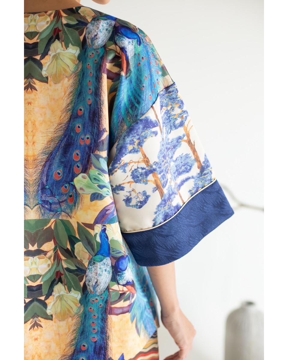 Ciel KIMEYA Jacket - Blue Peacock