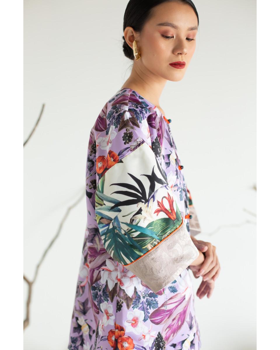 Ciel KIMEYA Jacket - Lilac Flora