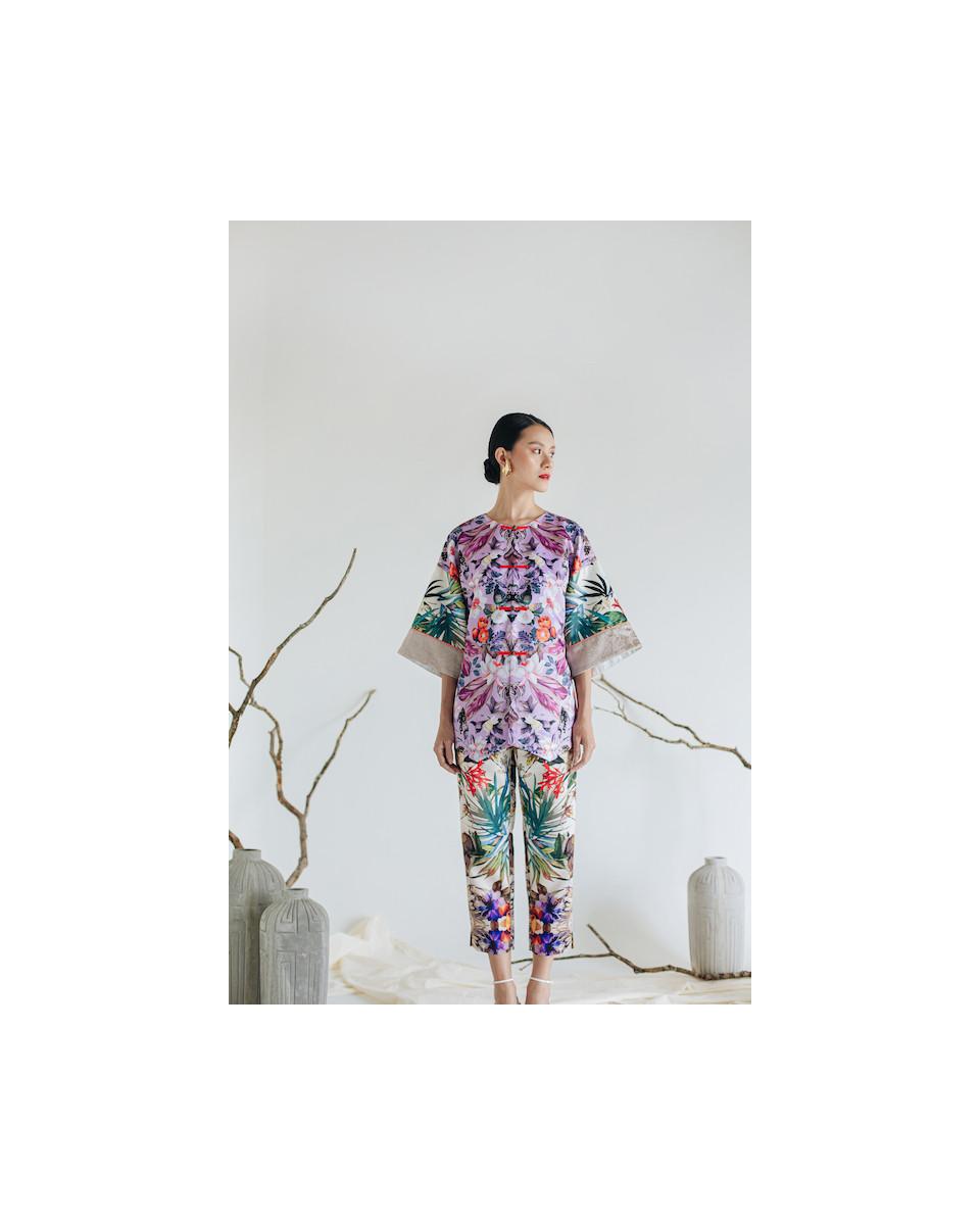 Ciel KIMEYA Jacket - Lilac Flora