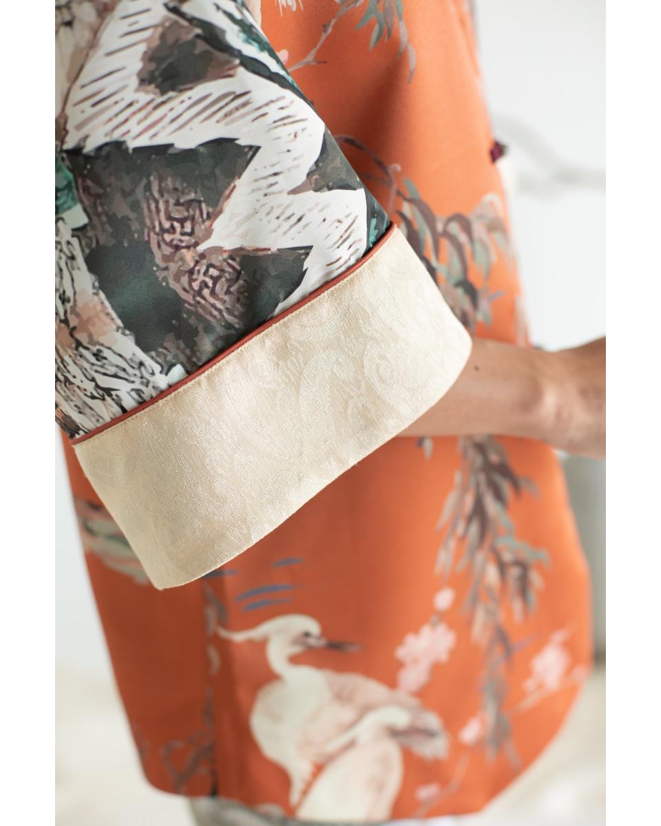 ciel KIMEYA Jacket - Terracotta Crane