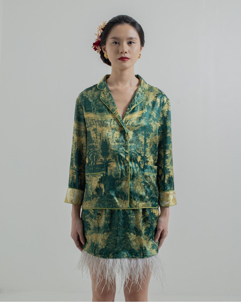 Ciel LAI SKIRT JADE TOILE