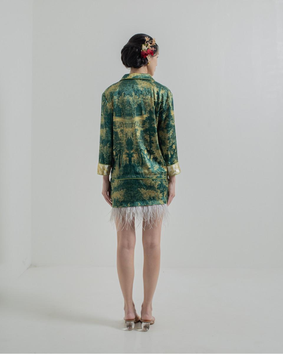 Ciel LAI SKIRT JADE TOILE