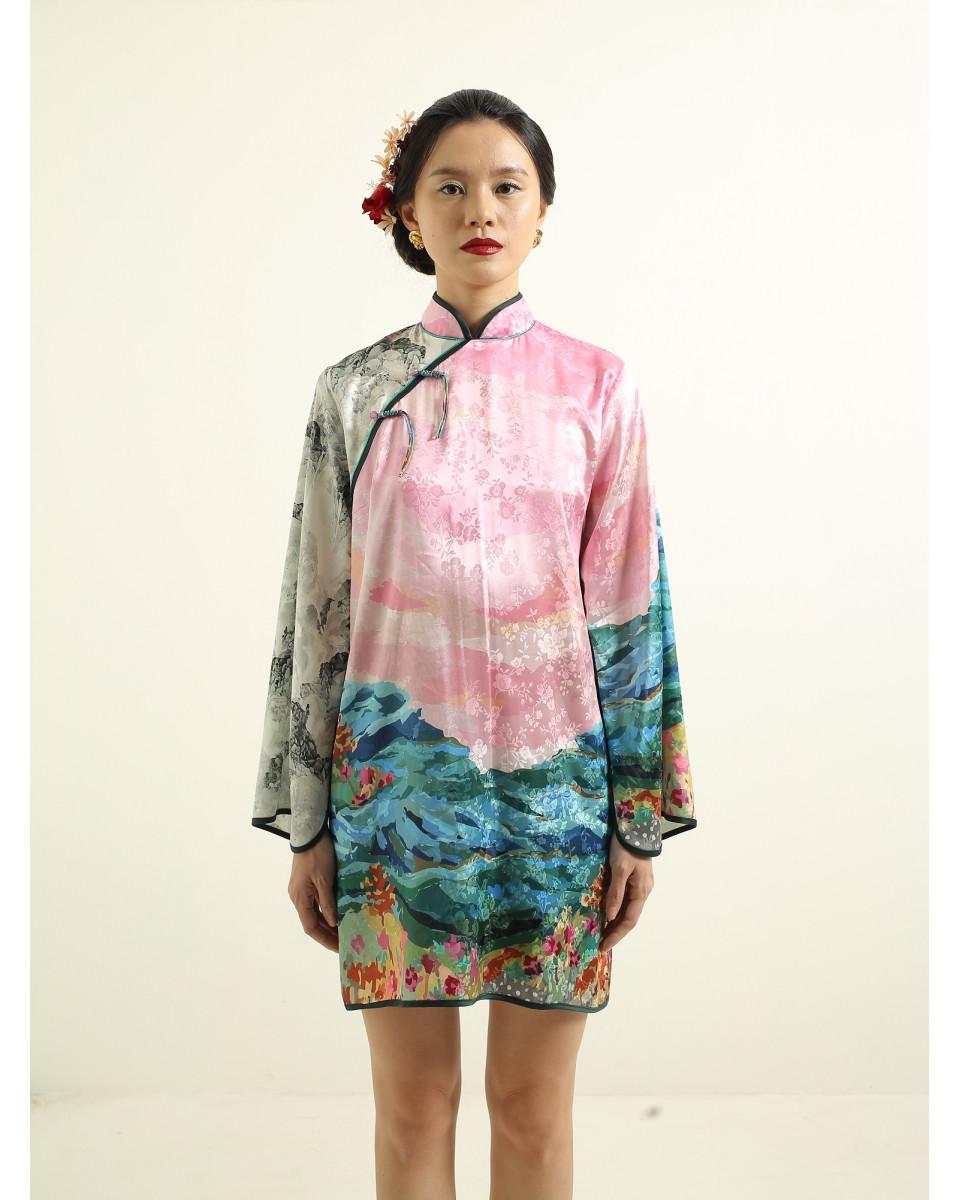 Ciel LANFEN DRESS PINK MOUNTAIN