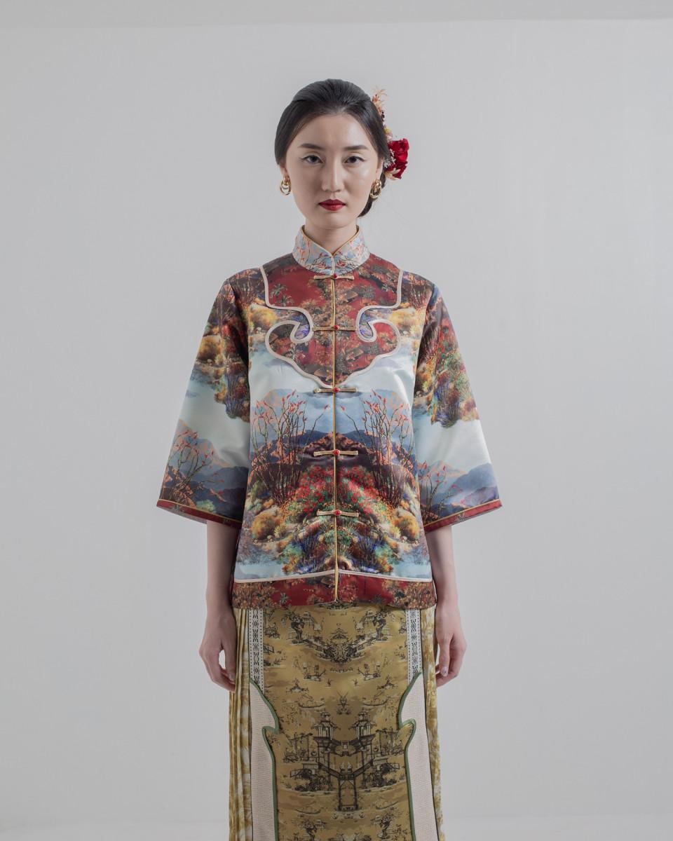 Ciel LI WEI TOP RED SCENERY