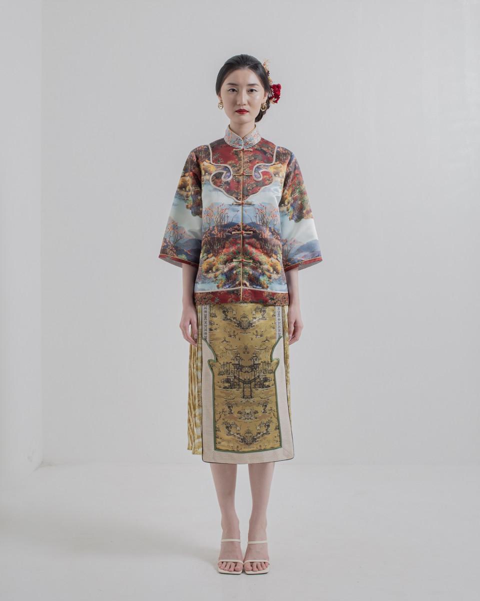 ciel LI WEI TOP RED SCENERY