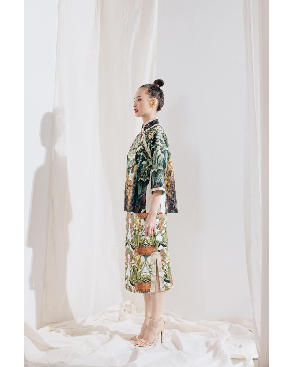 Ciel LIFEN JACKET GREEN PEACOCK