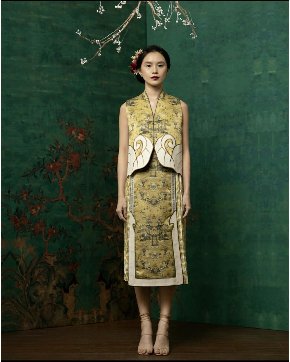 ciel LINQIN TOP GOLD CHINOISERIE