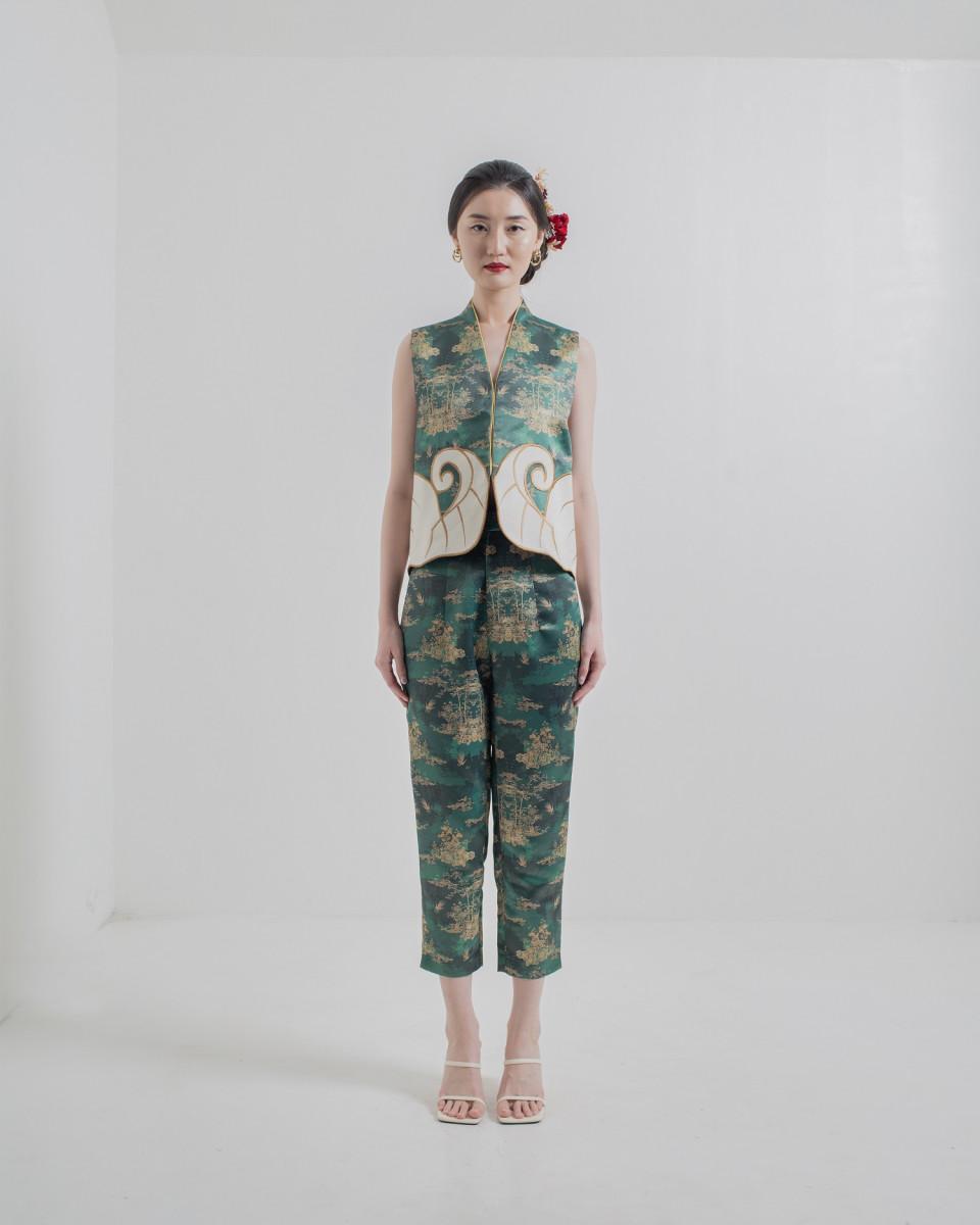 ciel LINQIN TOP JADE CHINOISERIE