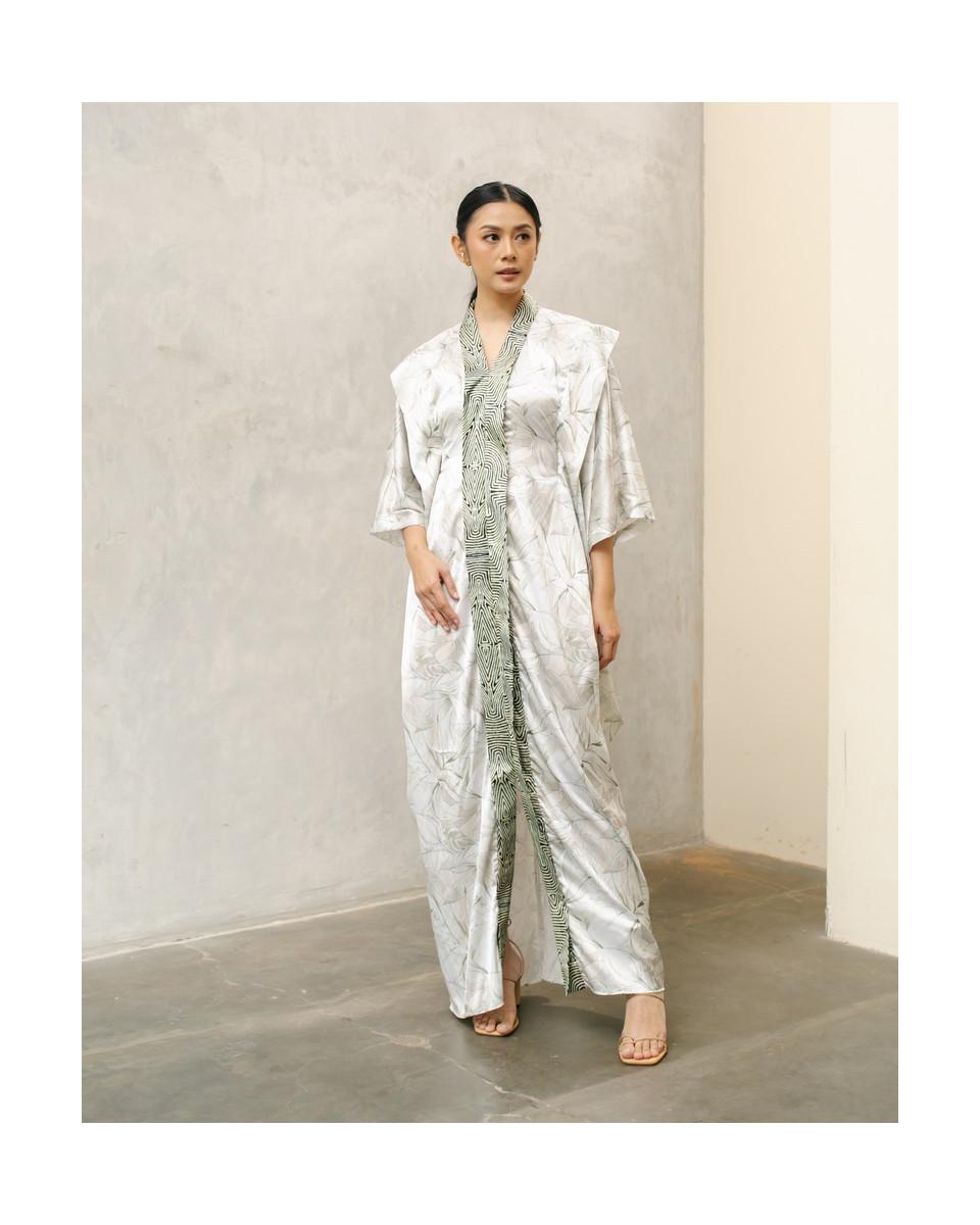 Ciel MALIKA DRESS GREY FLORAL