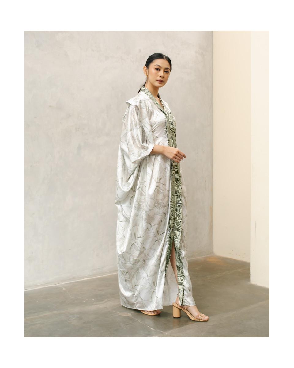 Ciel MALIKA DRESS GREY FLORAL