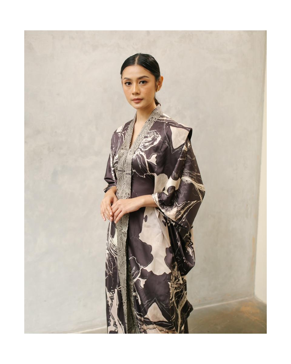 ciel MALIKA DRESS MONO FLORAL