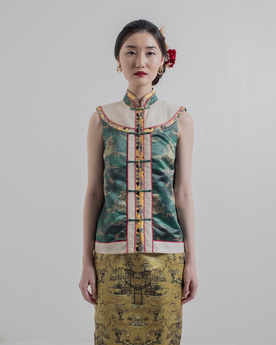 Ciel MAYUMI TOP JADE CHINOISERIE