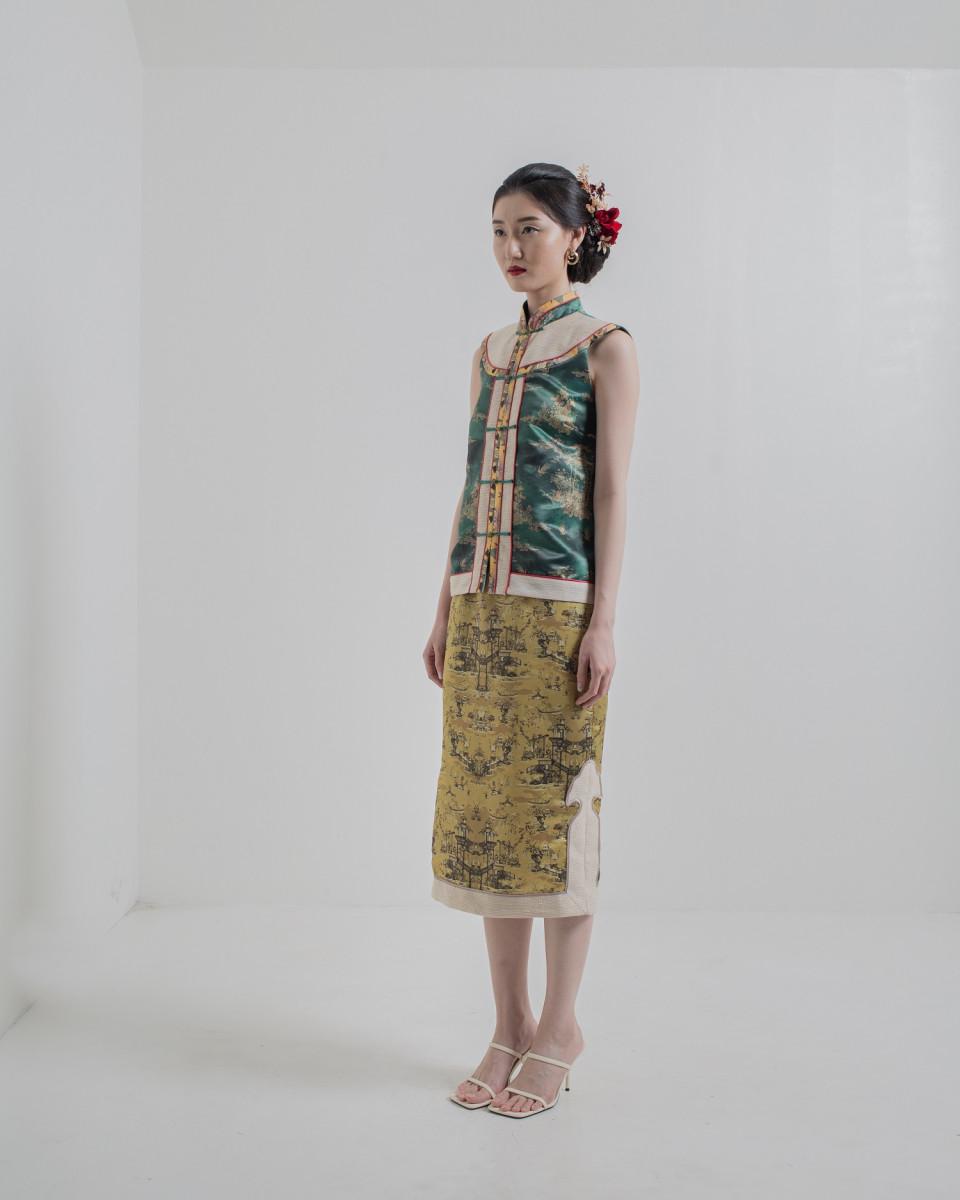 Ciel MAYUMI TOP JADE CHINOISERIE