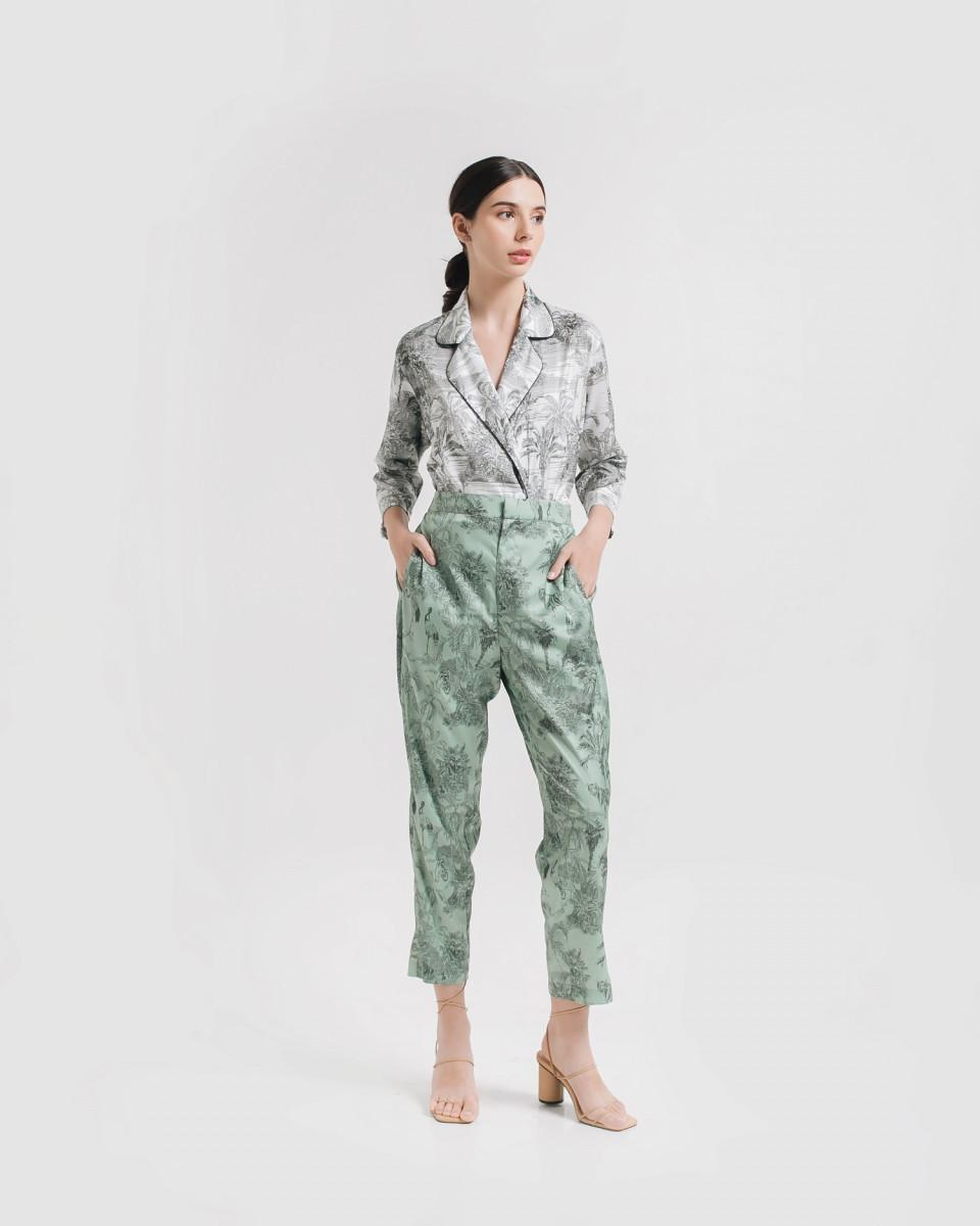 Ciel MEGAN TROUSERS GREEN SAGE