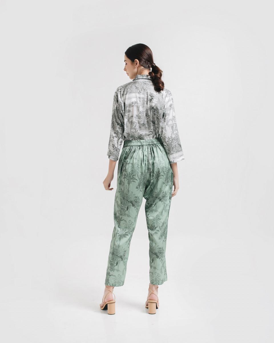 Ciel MEGAN TROUSERS GREEN SAGE