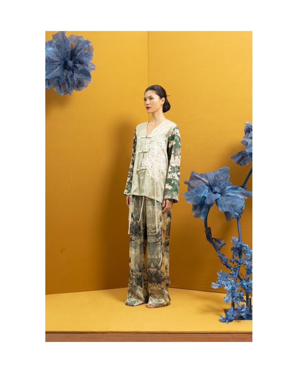 Ciel MEI YIN TROUSERS GREY MOUNTAIN