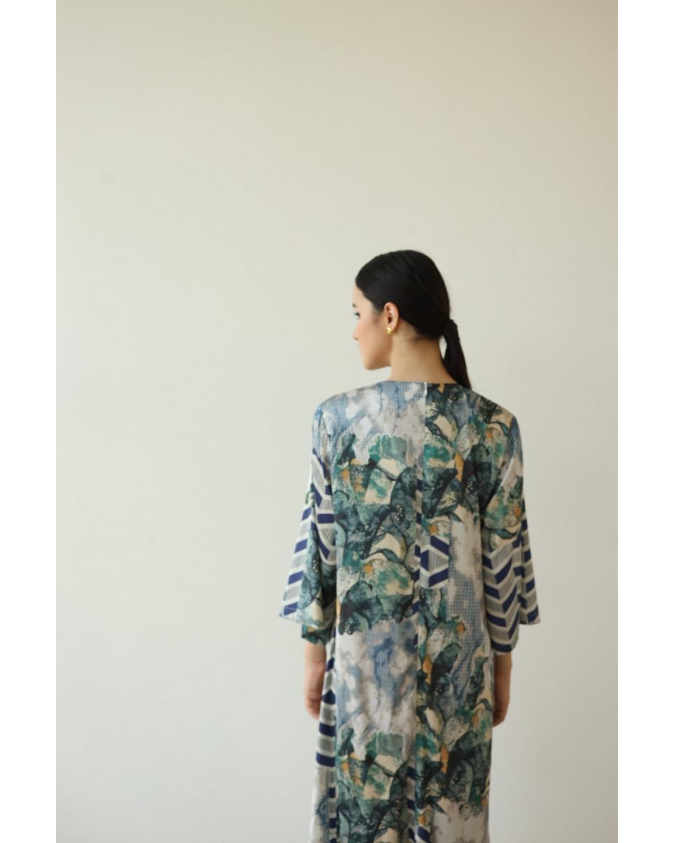 ciel Nahla Dress Navy Black Floral
