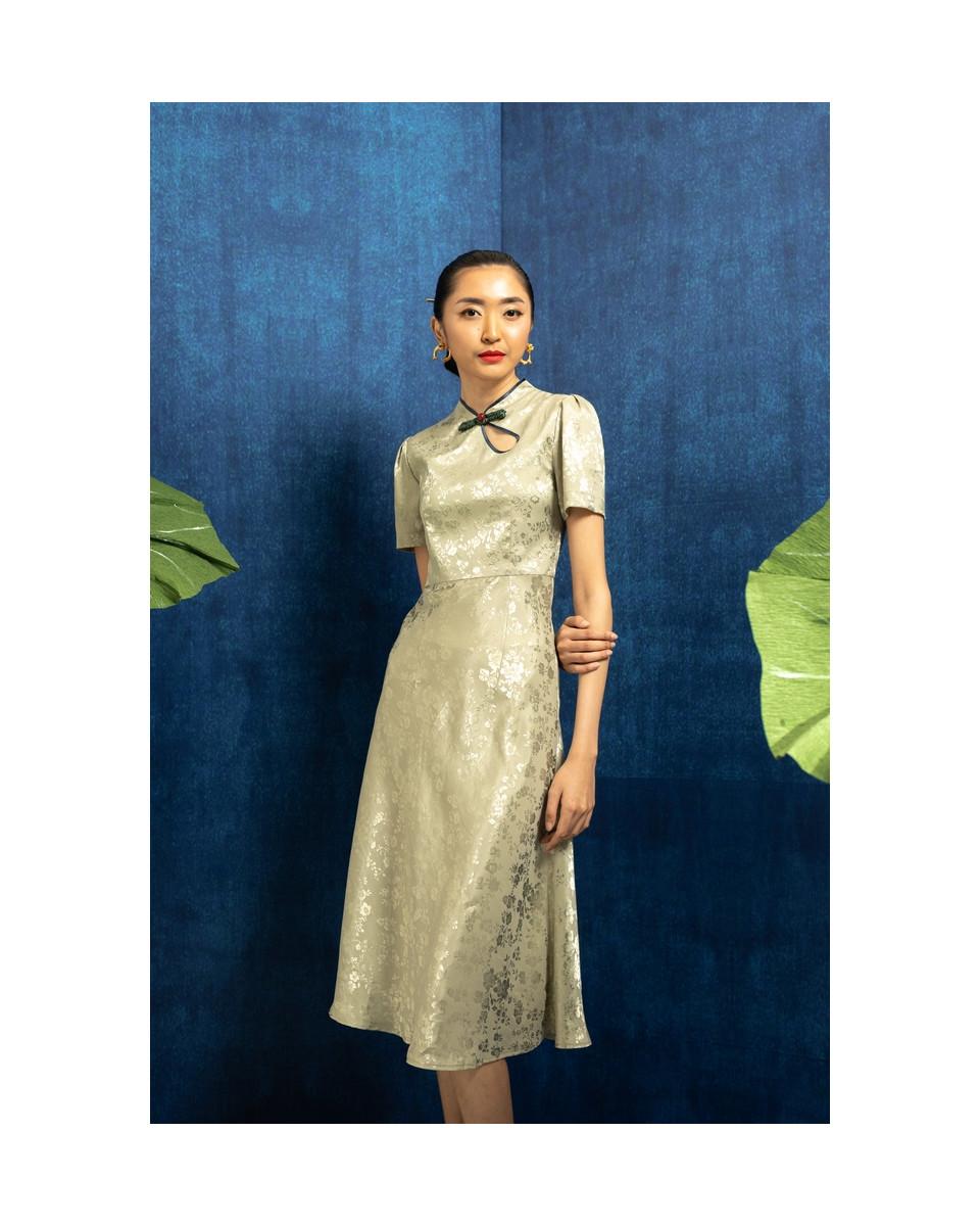 ciel NAYAO DRESS SAGE