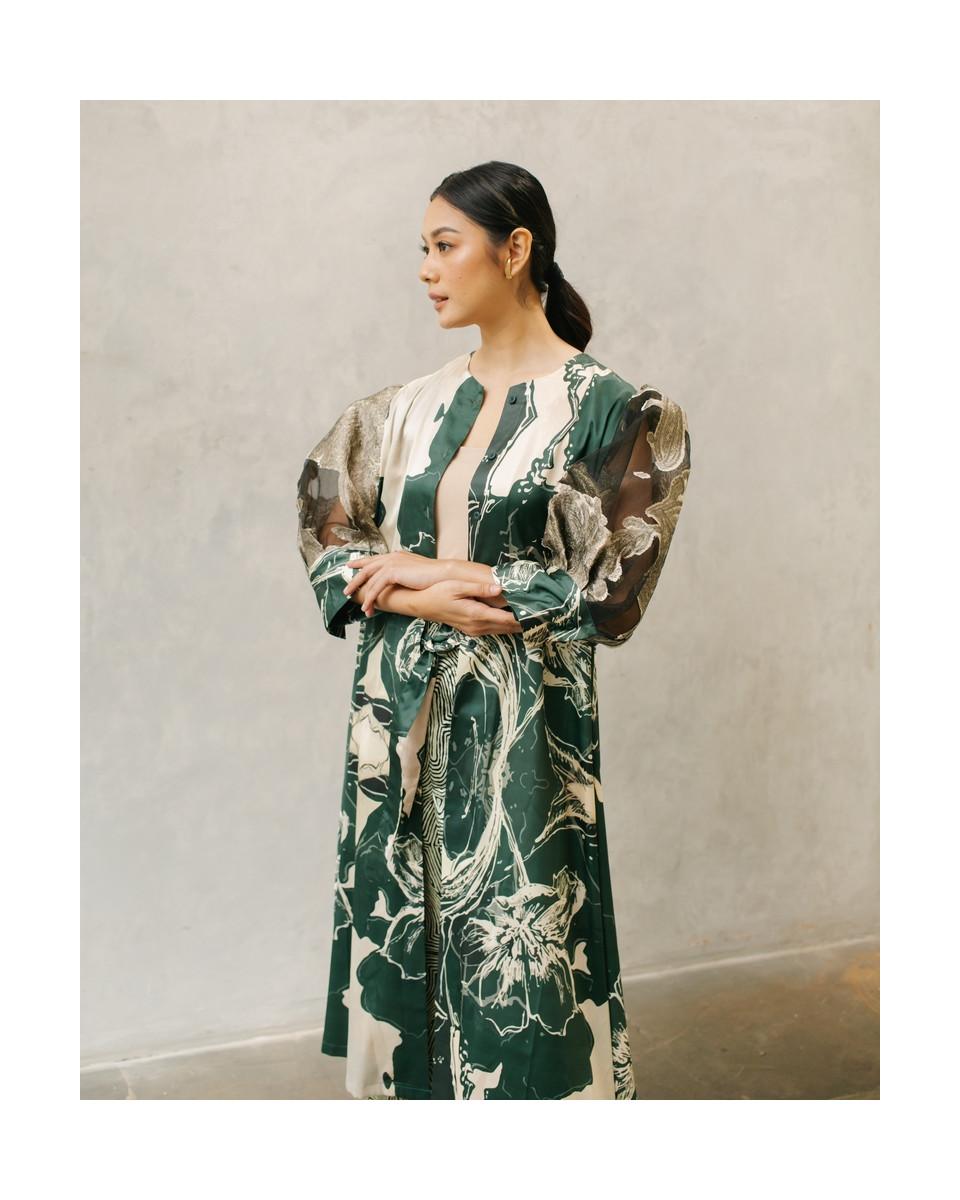 ciel NURA TOP EMERALD FLORAL