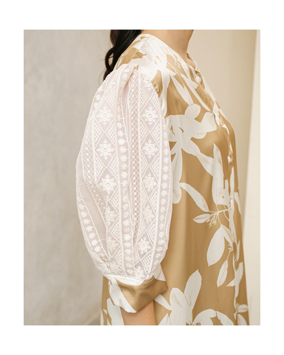 Ciel NURA TOP SAND FLORAL