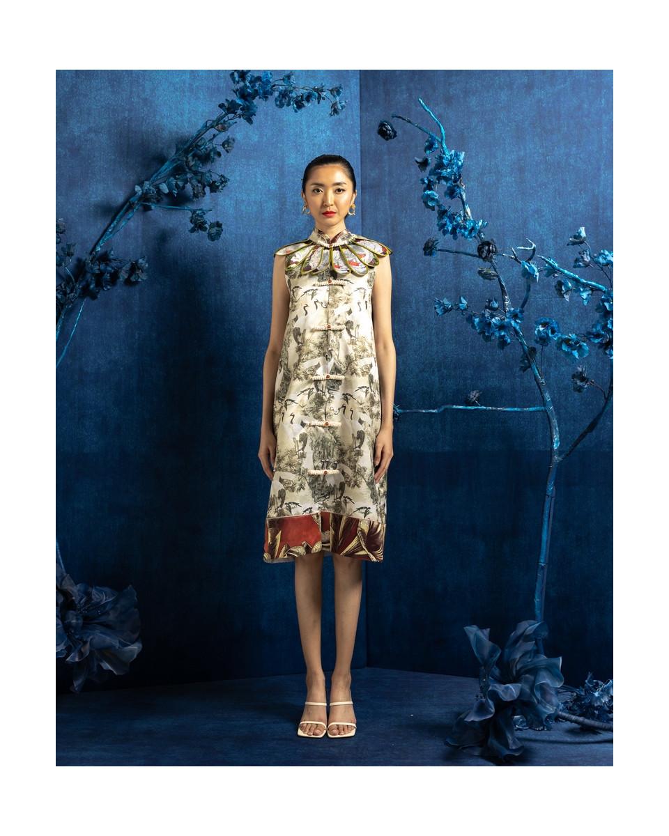Ciel RU OUTER SILVER CHINOISERIE
