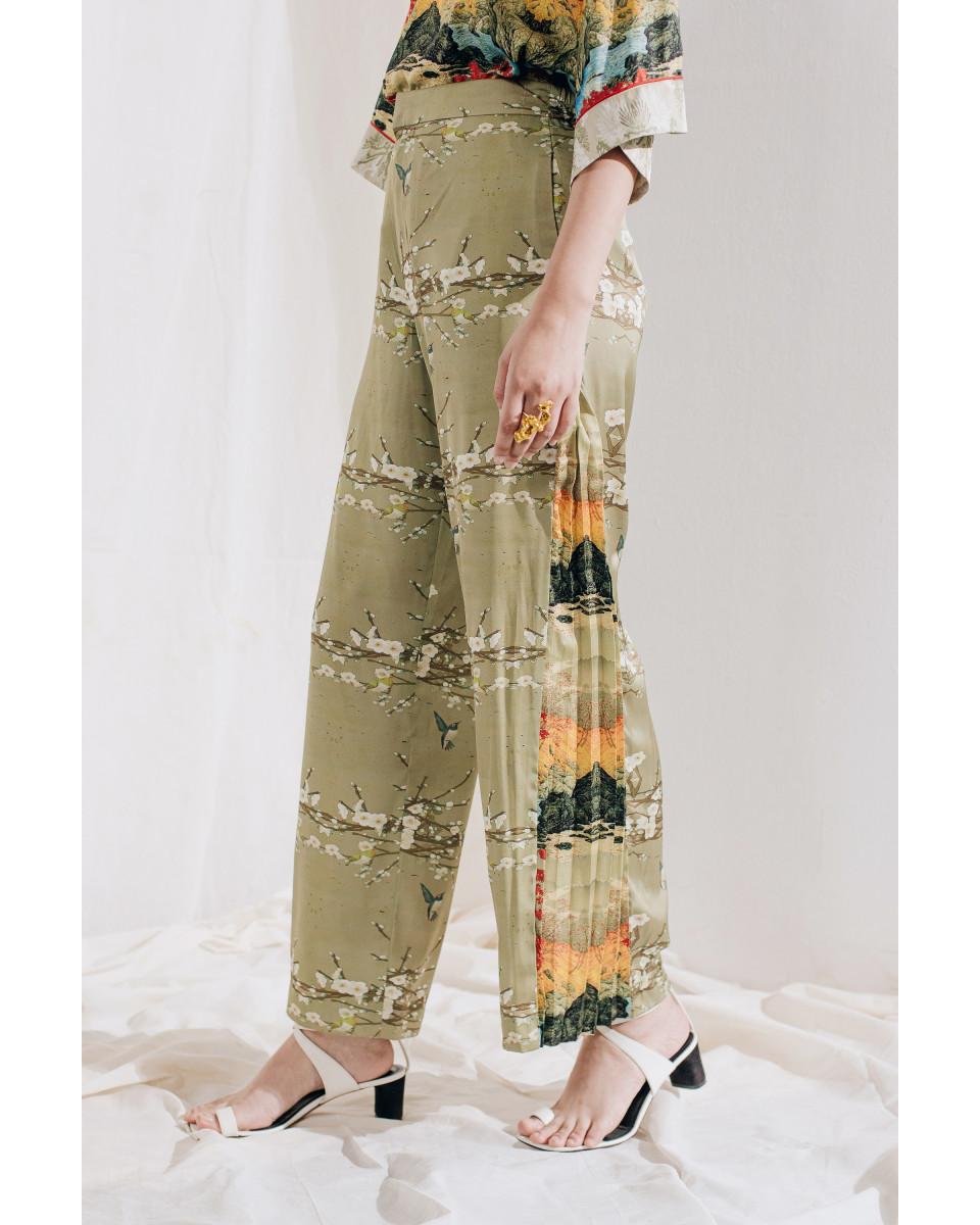 Ciel RUKA TROUSERS SAGE FLORAL