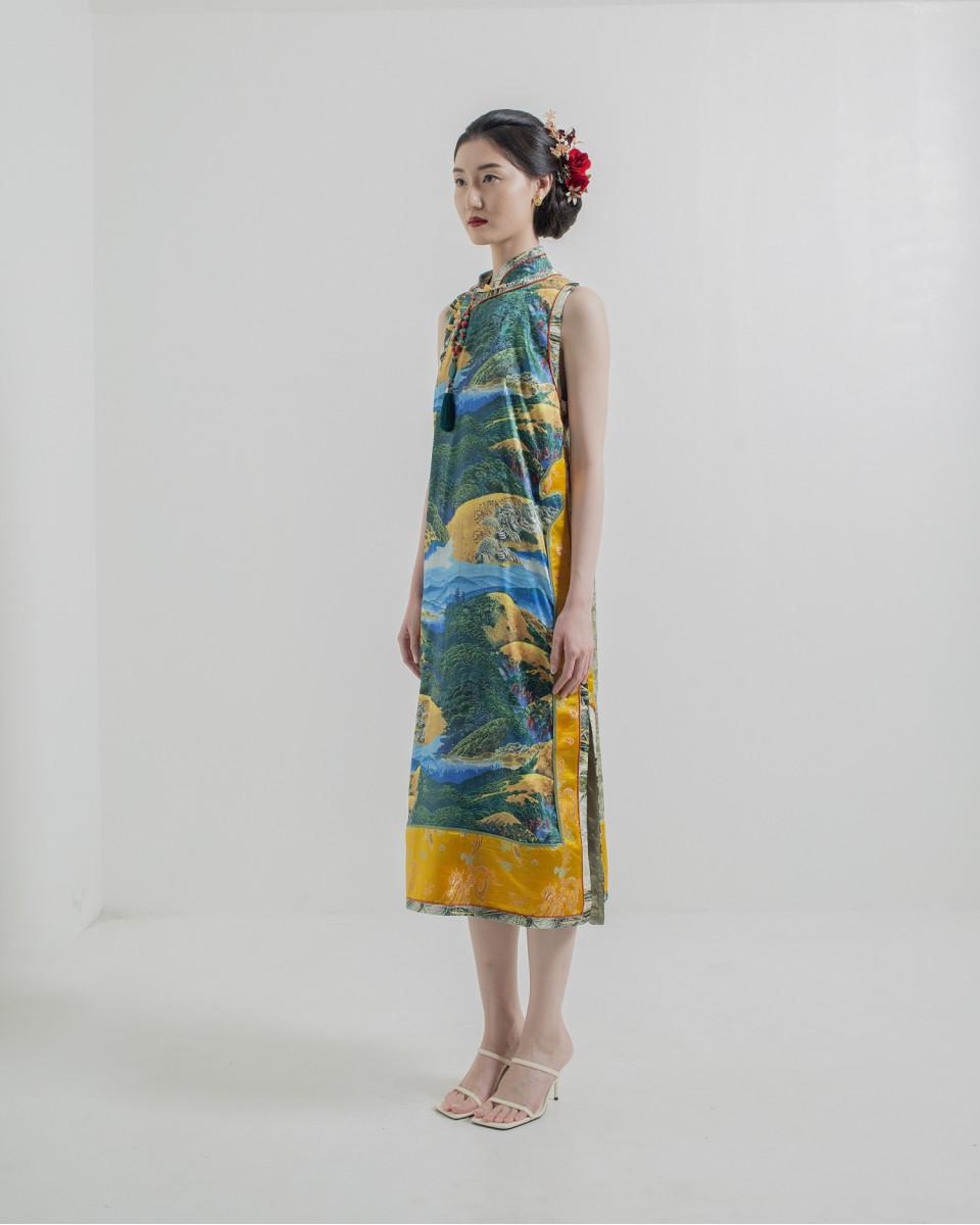 Ciel RYU JI DRESS GOLD MOUNTAIN