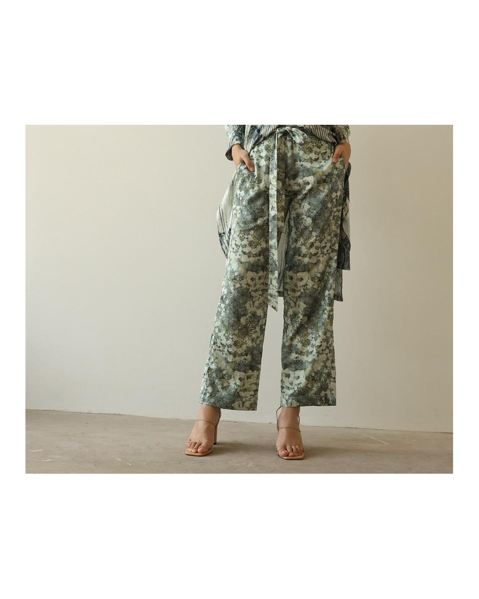 Ciel Taleetha Trousers Ivory Green