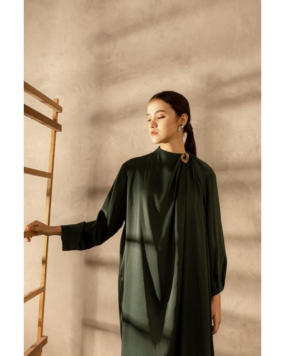 ciel Thiana Dress Green