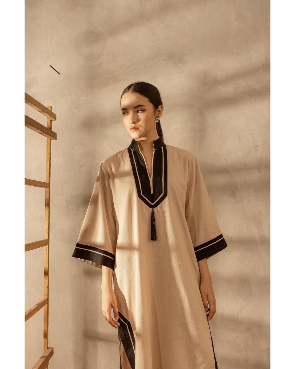 ciel Tyesha Dress Beige