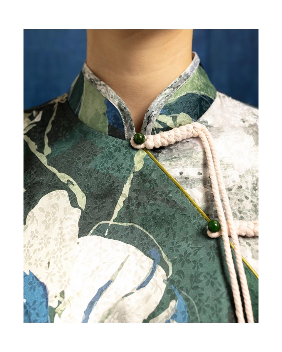 Ciel YI ZE DRESS GREEN FLORAL