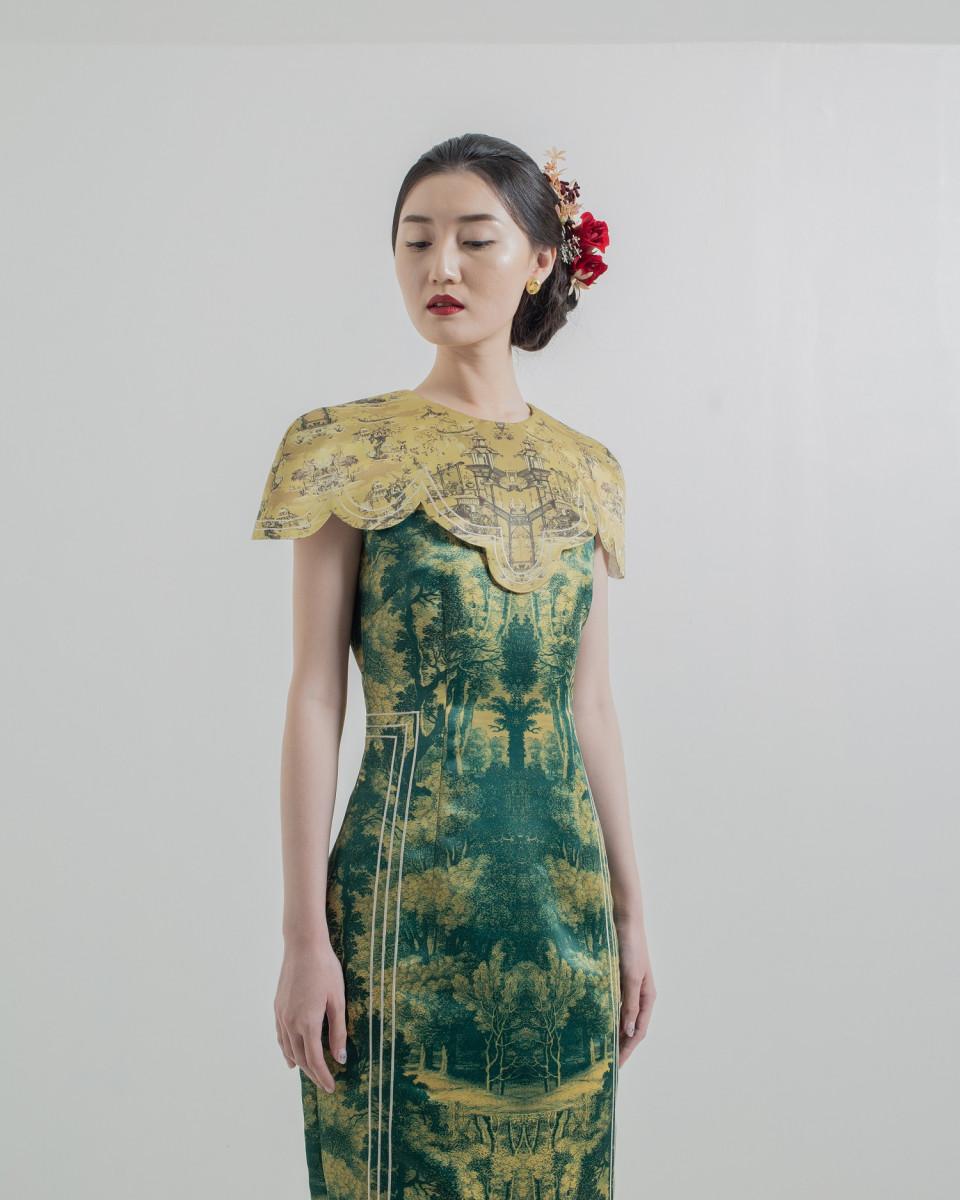 Ciel YUXI DRESS JADE TOILE