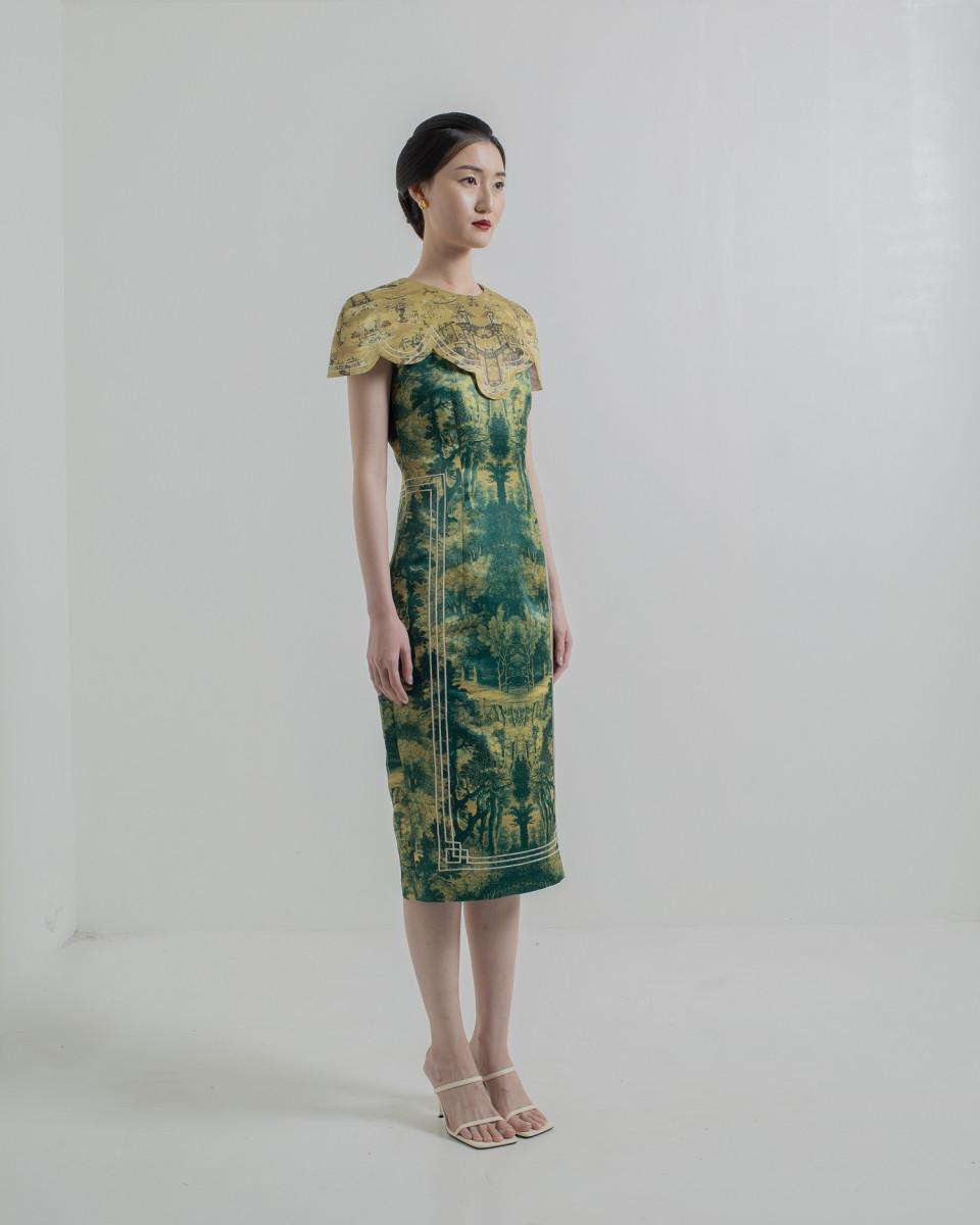 Ciel YUXI DRESS JADE TOILE