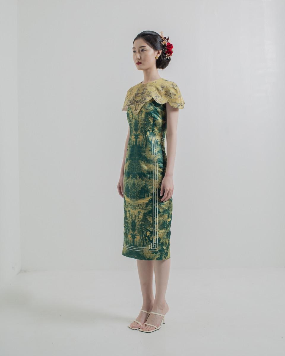 Ciel YUXI DRESS JADE TOILE