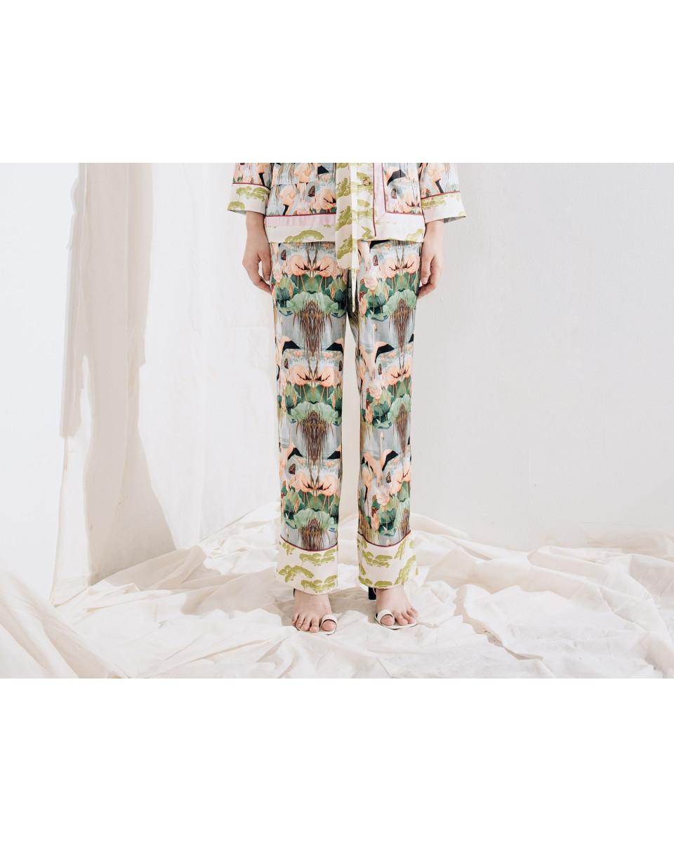 ciel ZHILIN TROUSERS FLAMINGO DREAM