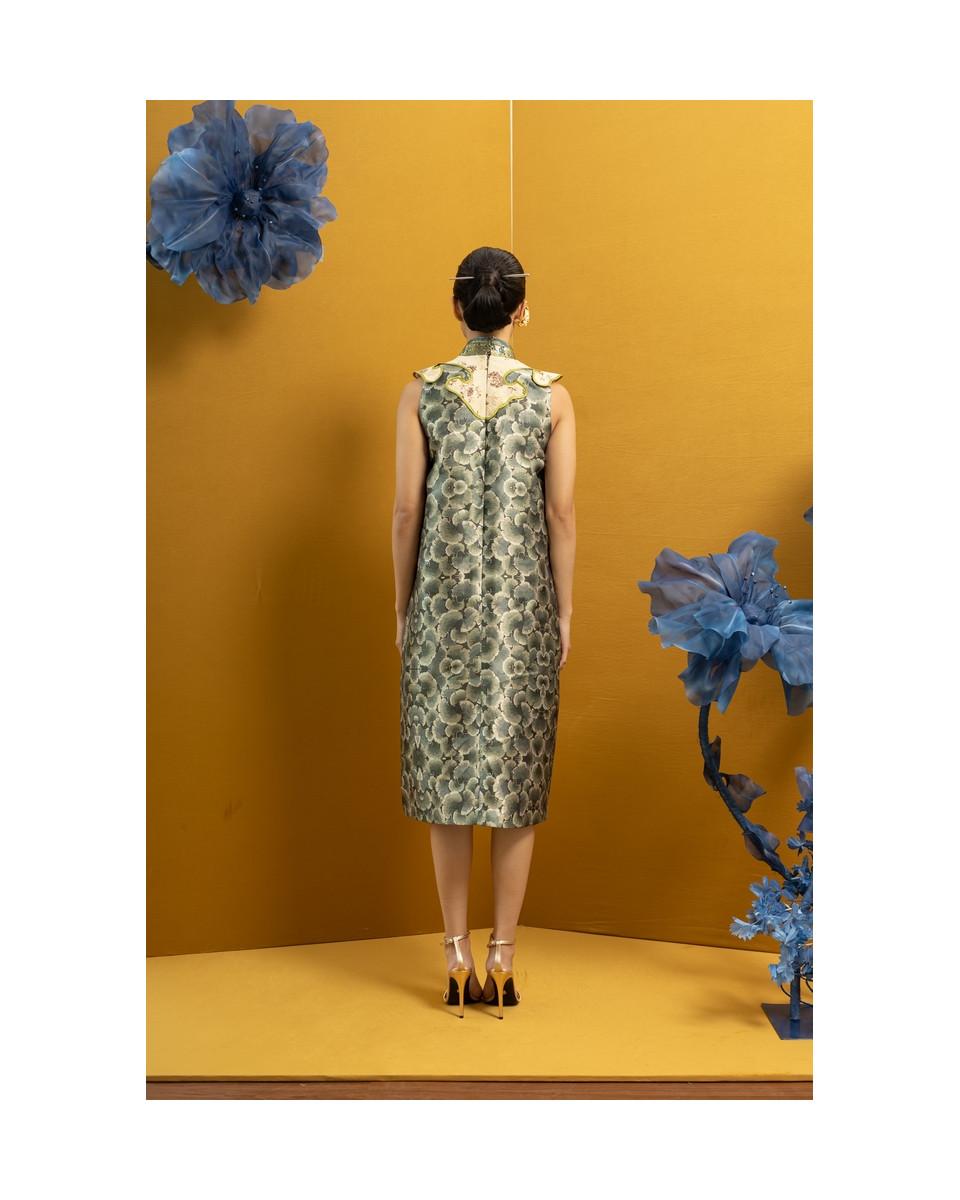 Ciel ZHISHU DRESS GOLD CHRYSANT