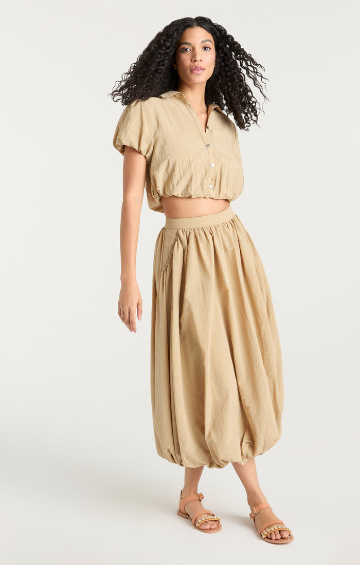 Cinq à Sept Allinae Top Khaki