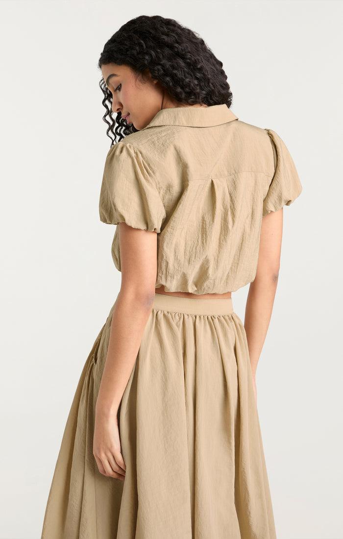 Cinq à Sept Allinae Top Khaki