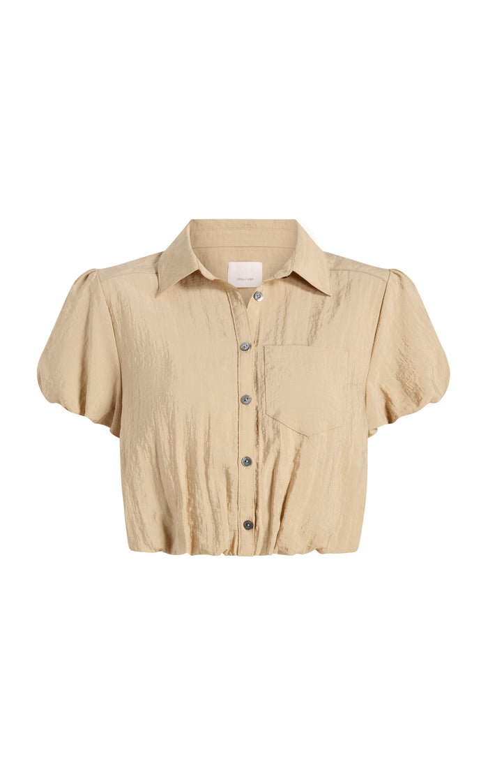 cinq à sept Allinae Top Khaki