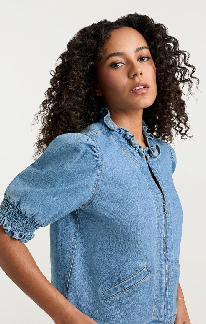 Cinq à Sept Anabella Jacket Blue Haze