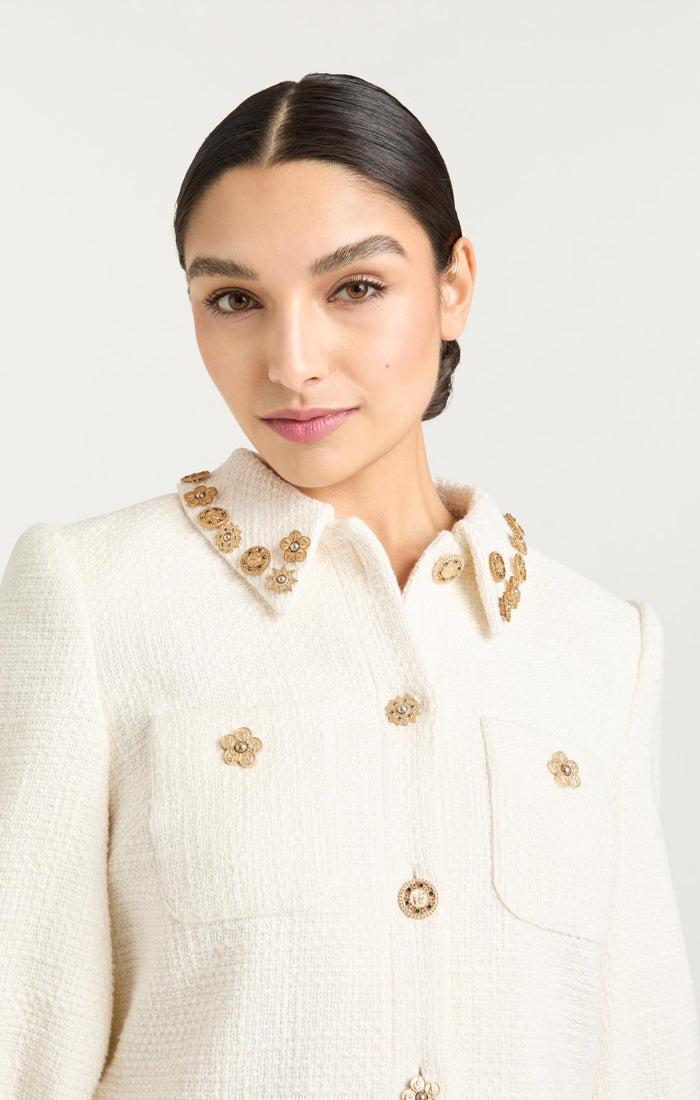 Cinq à Sept Ansey Jacket Gardenia