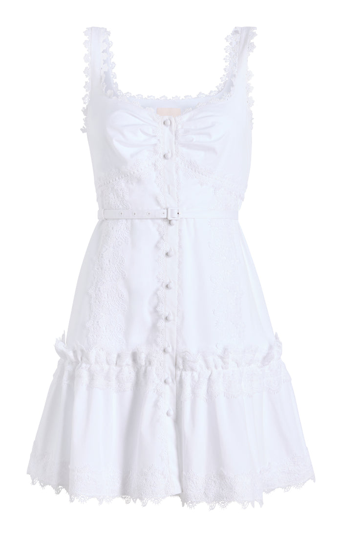 cinq à sept Aziza Dress White