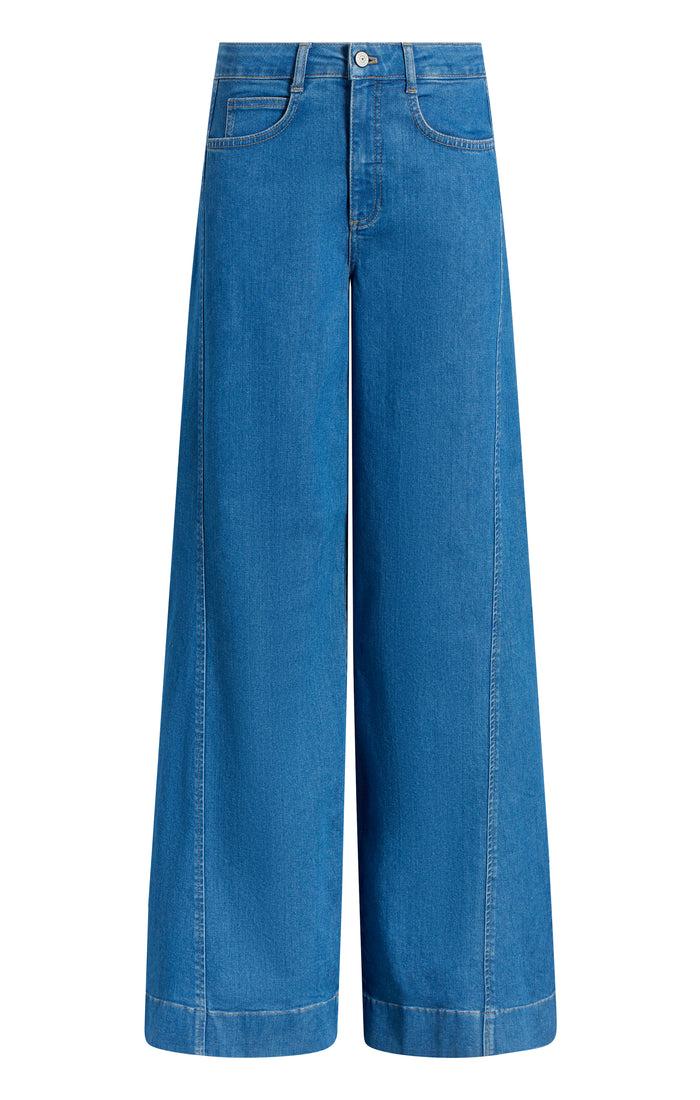 cinq à sept Carol Pant Surf Blue