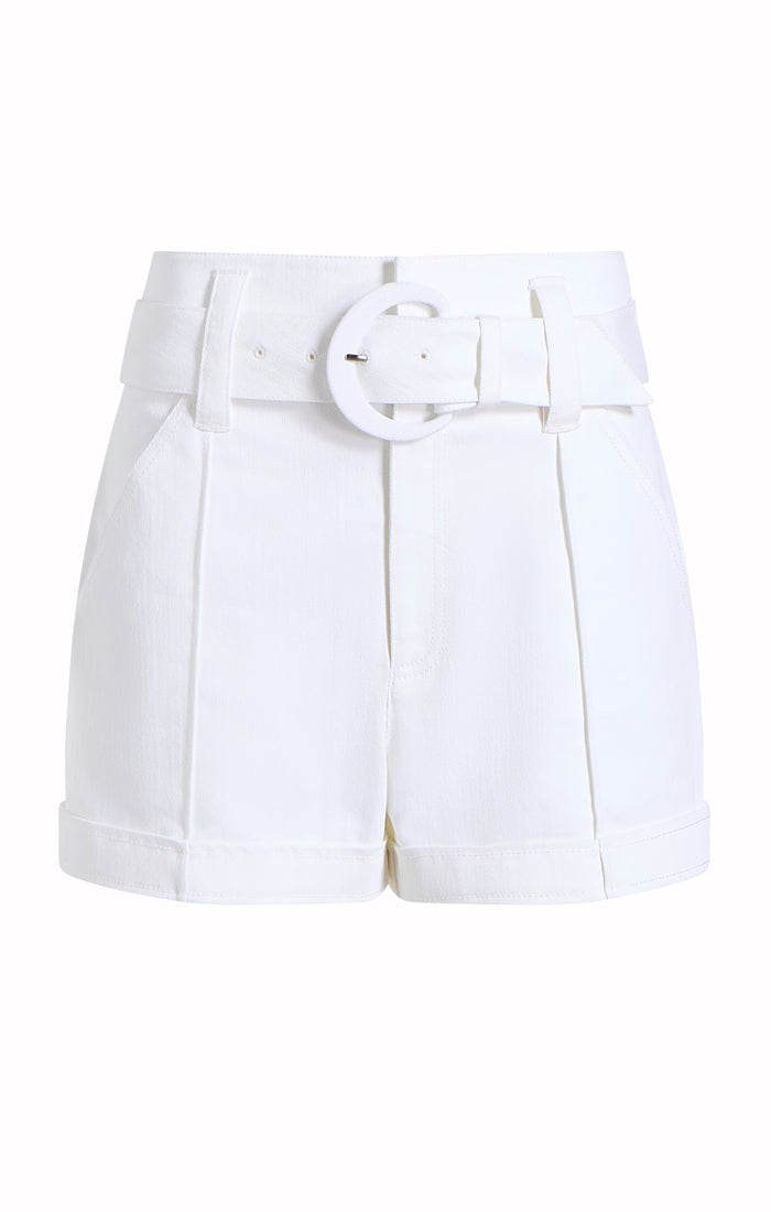 cinq à sept Denim Aldi Short White