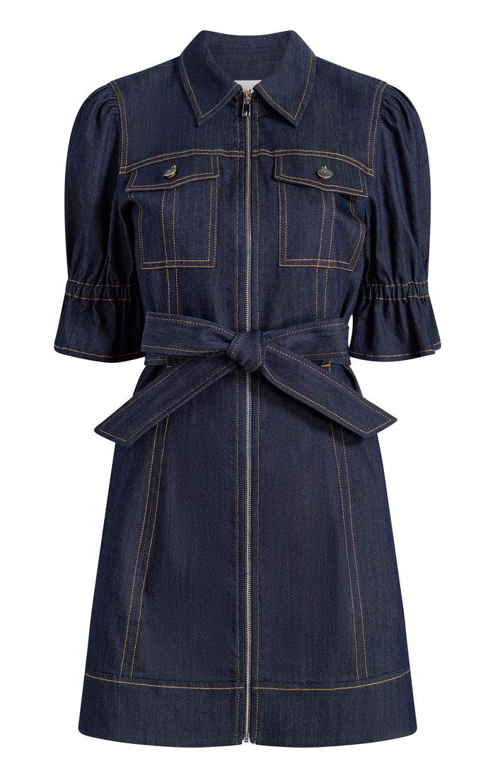 cinq à sept Denim Holly Dress Indigo